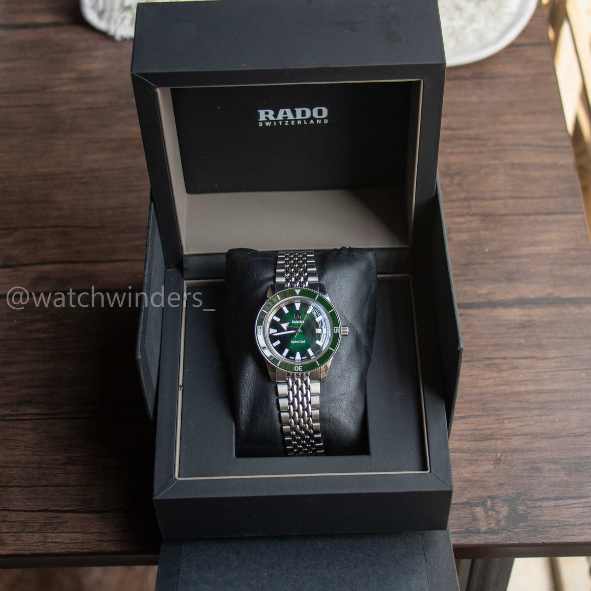Rado Captain Cook Automatic Green Dial R32505313