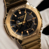Casio Fine Metallic Series World Time Alarms GM-2100YMG-9A