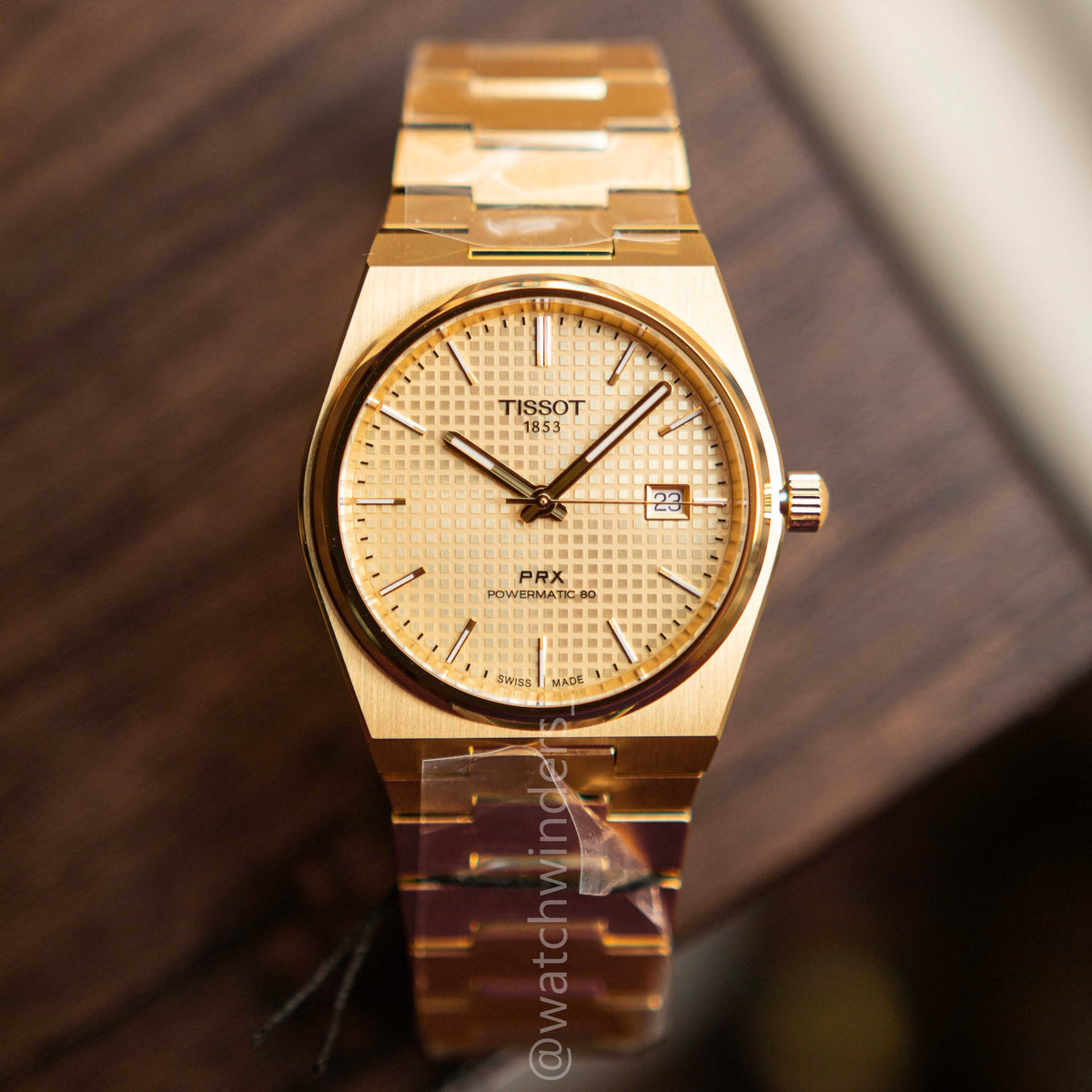 Tissot PRX Powermatic 80 40mm Gold T137.407.33.021.00