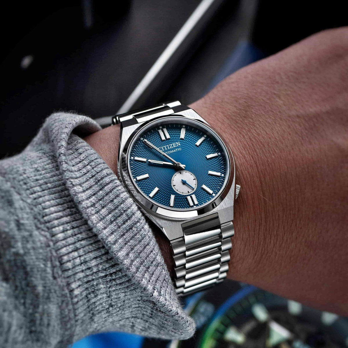 Citizen Small Second Automatic NK5010-51L Blue Dial