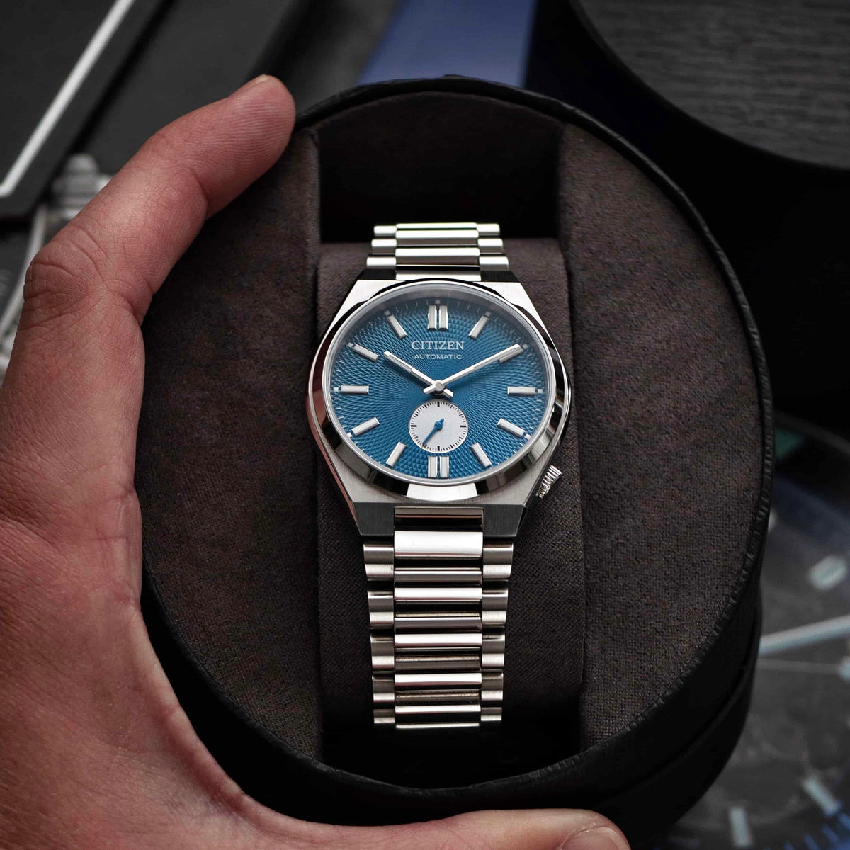 Citizen Small Second Automatic NK5010-51L Blue Dial