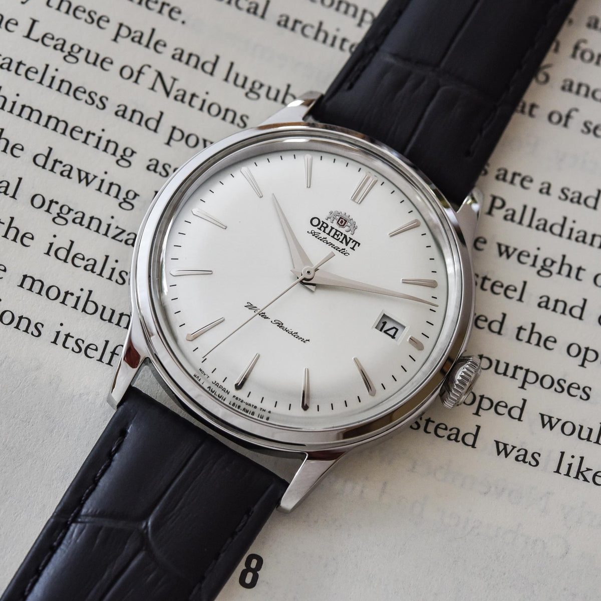 Orient Bambino Classic V7 White 38mm Dial RA-AC0M03S