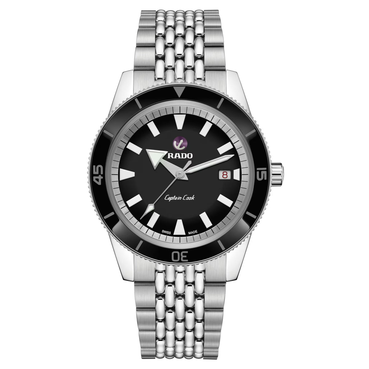 Rado Captain Cook Automatic Black Dial R32505153