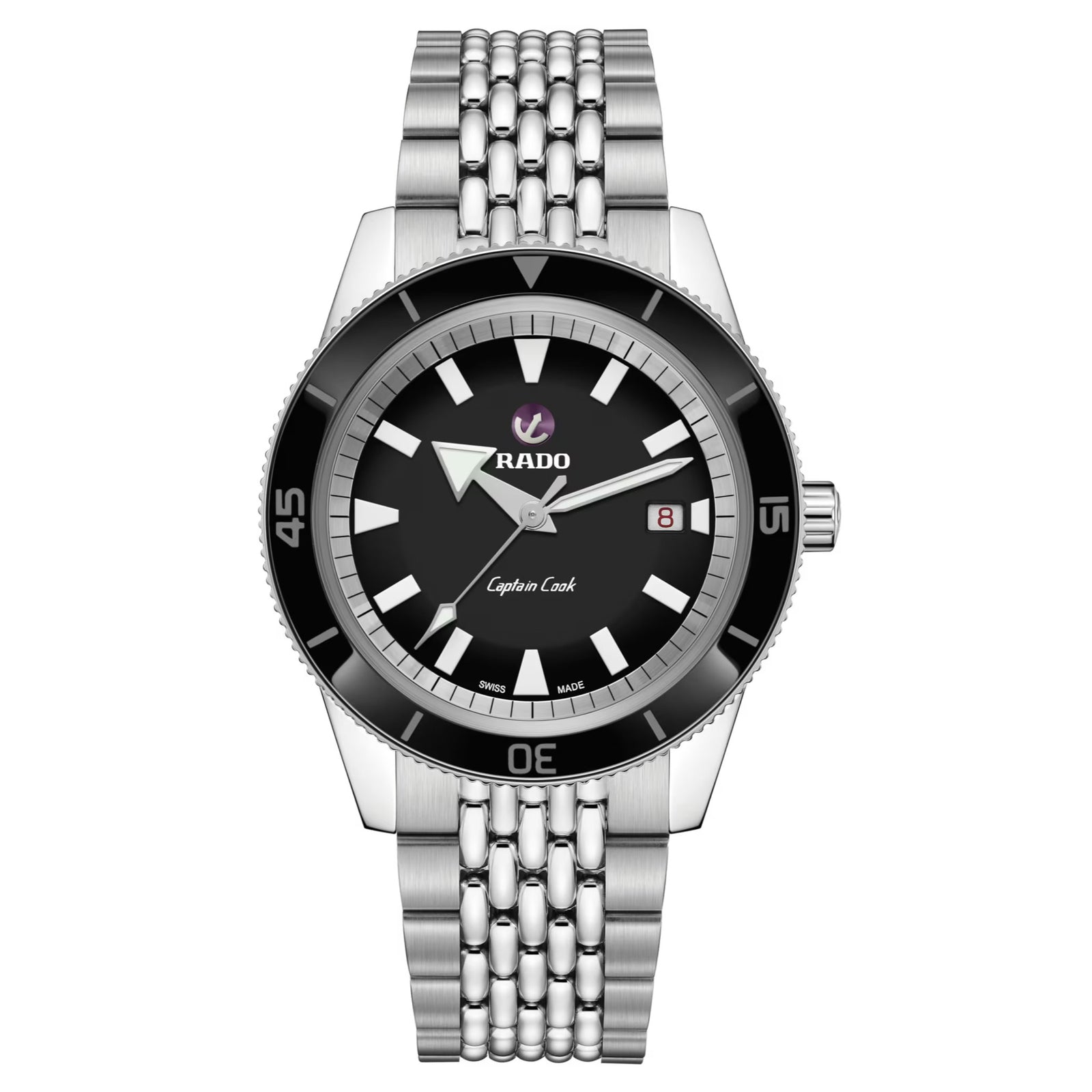 Rado Captain Cook Automatic Black Dial R32505153