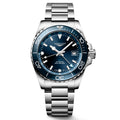 Longines Hydroconquest GMT 41mm Automatic Blue Dial L3.790.4.96.6