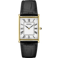 Seiko Tank Gold PVD Quartz Men SWR052
