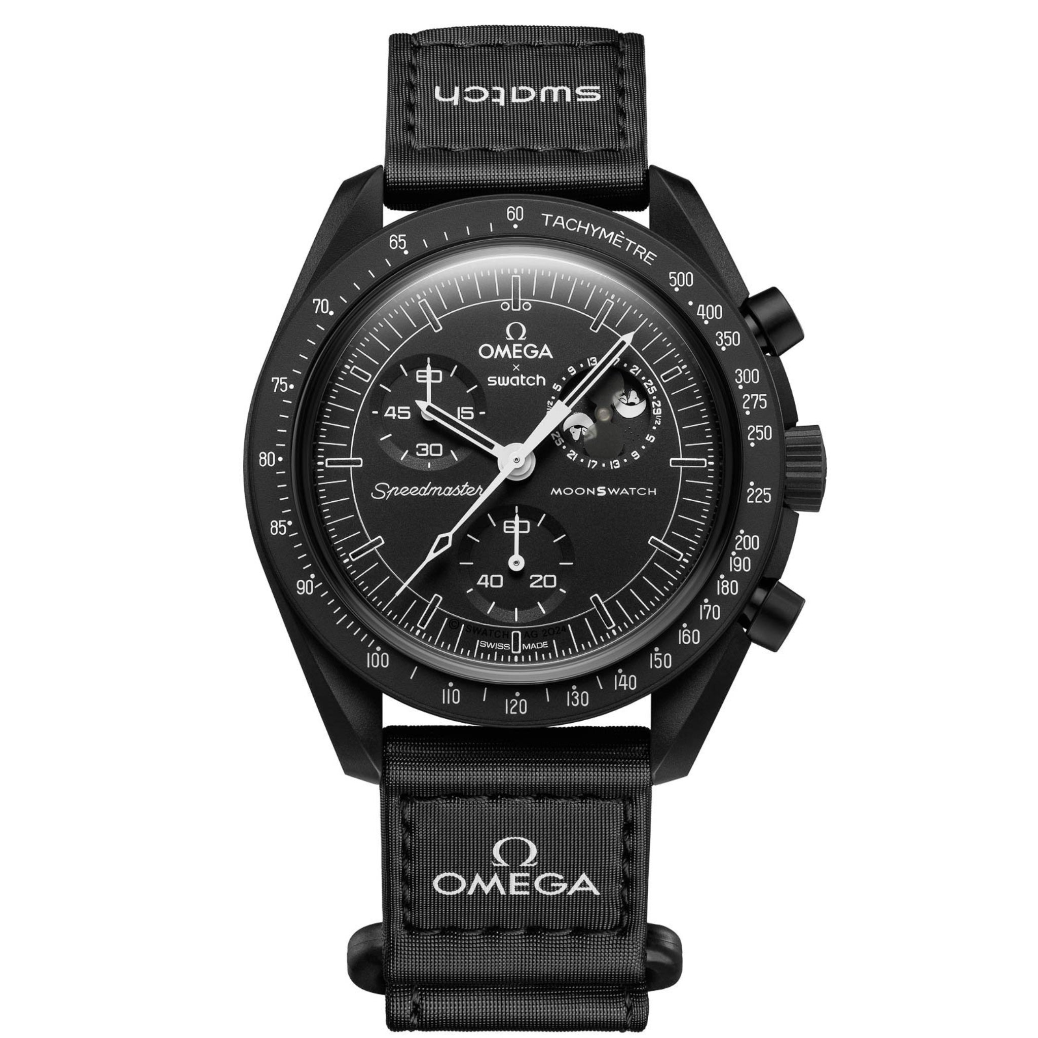 Swatch x Omega Mission to Moonphase "New Moon" Snoopy SO33b700