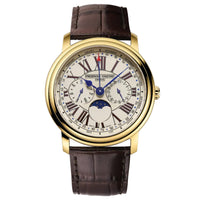 Frederique Constant Business Timer Moonphase Gold PVD FC-270EM4P5