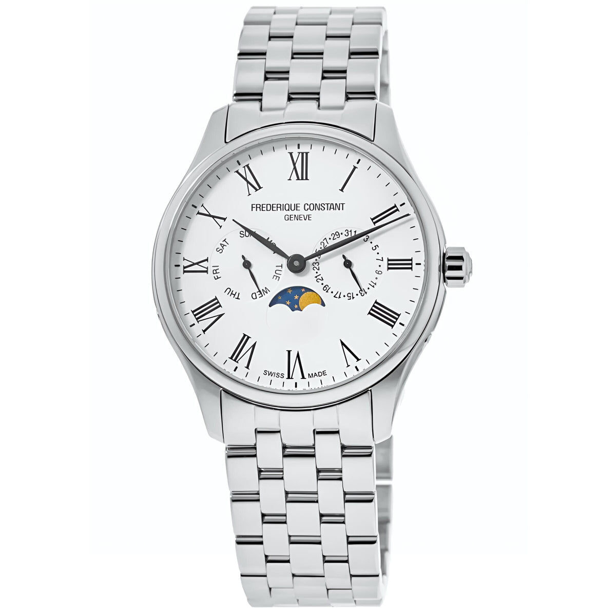 Frederique Constant Classics Business Timer Moonphase FC-260WR5B6B