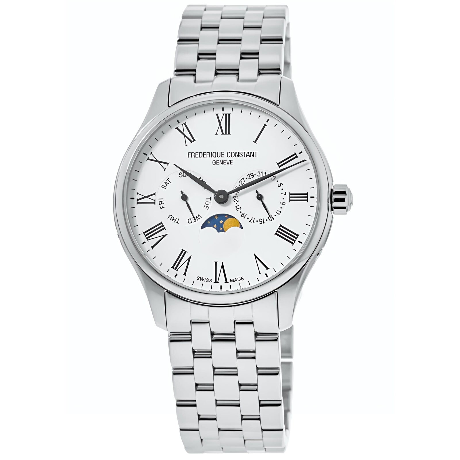Frederique Constant Classics Business Timer Moonphase FC-260WR5B6B