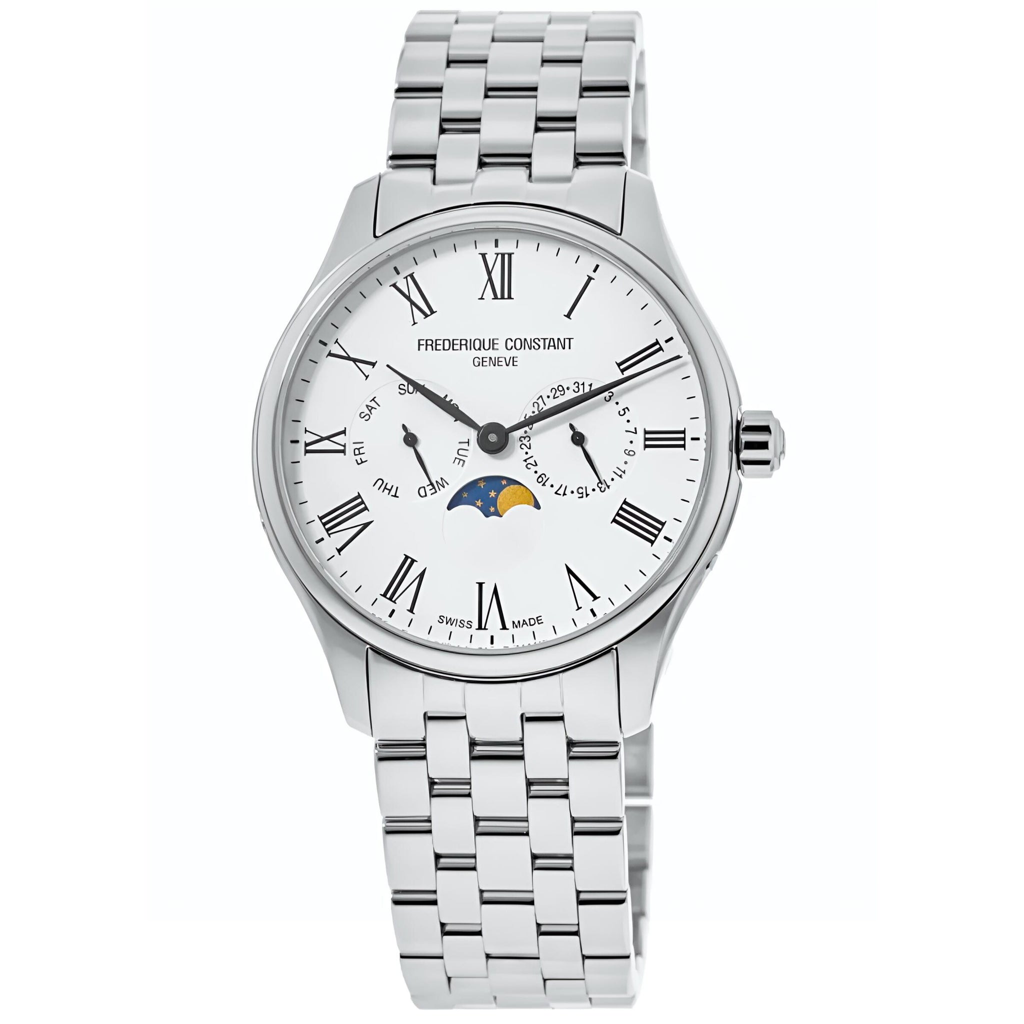 Frederique Constant Classics Business Timer Moonphase FC-260WR5B6B