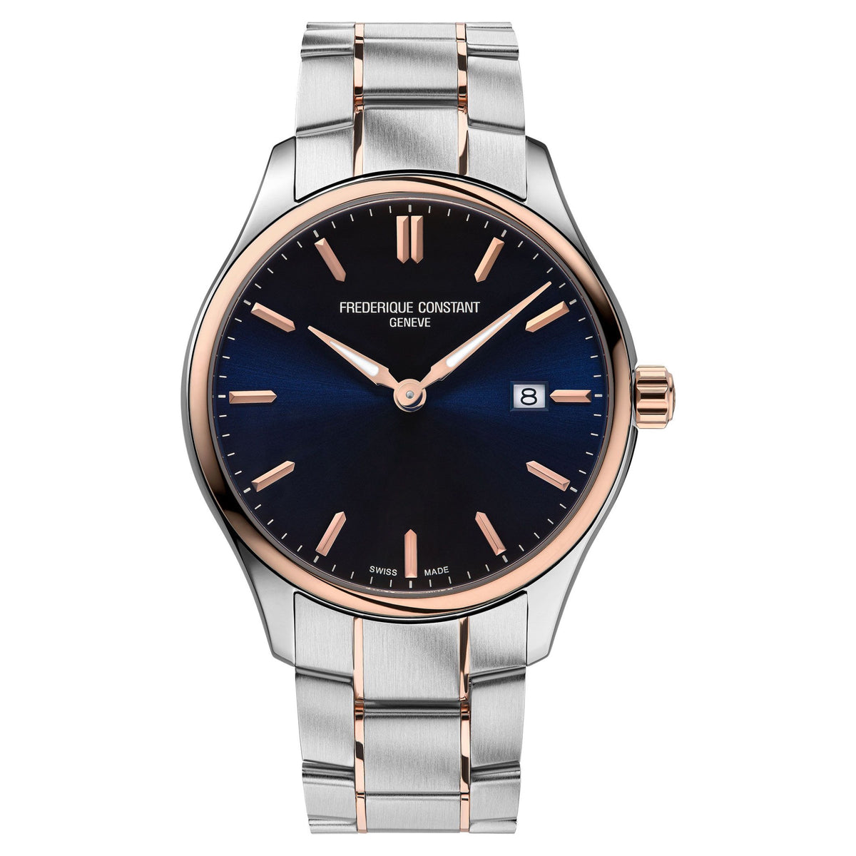 Frederique Constant Classic Blue Dial Gold PVD FC-220NS5B2B