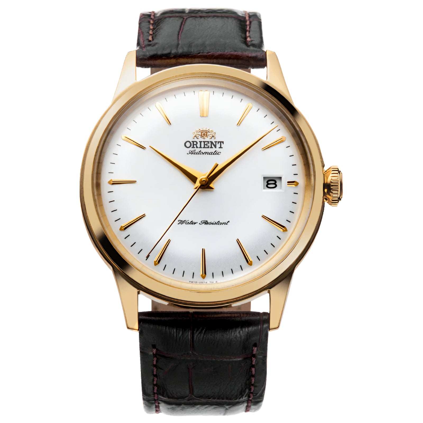 Orient Bambino Classic V7 White Gold Pvd 38mm Dial RA-AC0M01S