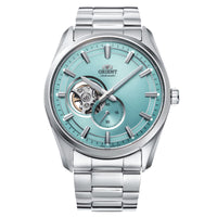 Orient Contemporary Small Seconds Open Heart Turquoise Dial RA-AR0009L