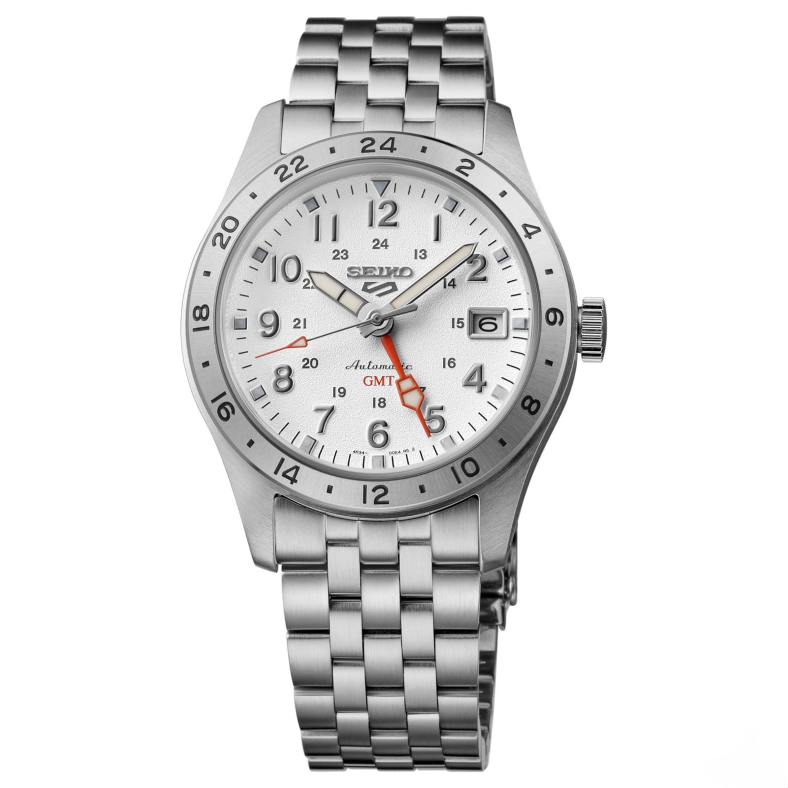 Seiko 5 Sport Field SKX GMT White Dial SSK059k1