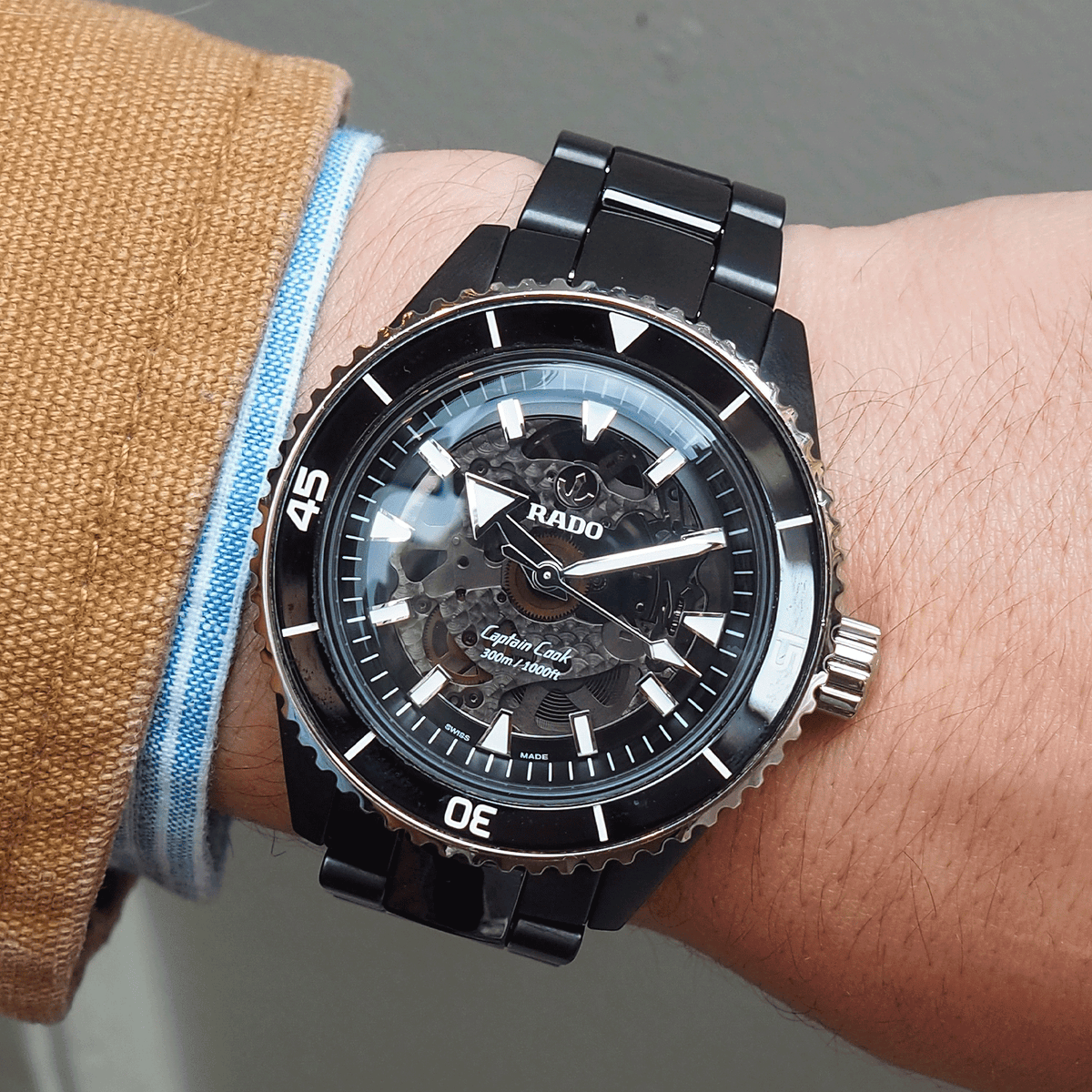 Rado Captain Cook High-Tech Ceramic Automatic R32127152