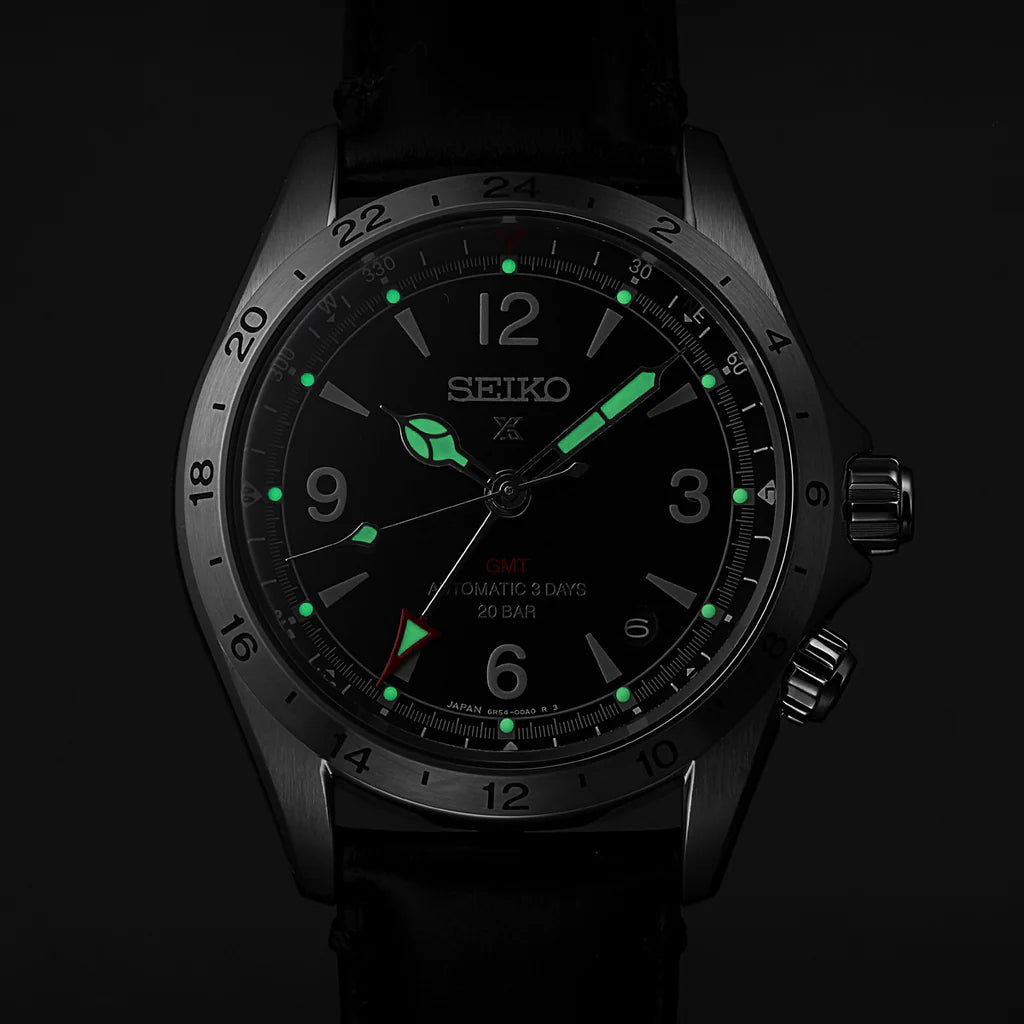 Seiko Prospex Alpinist GMT SPB379J1 Black Dial