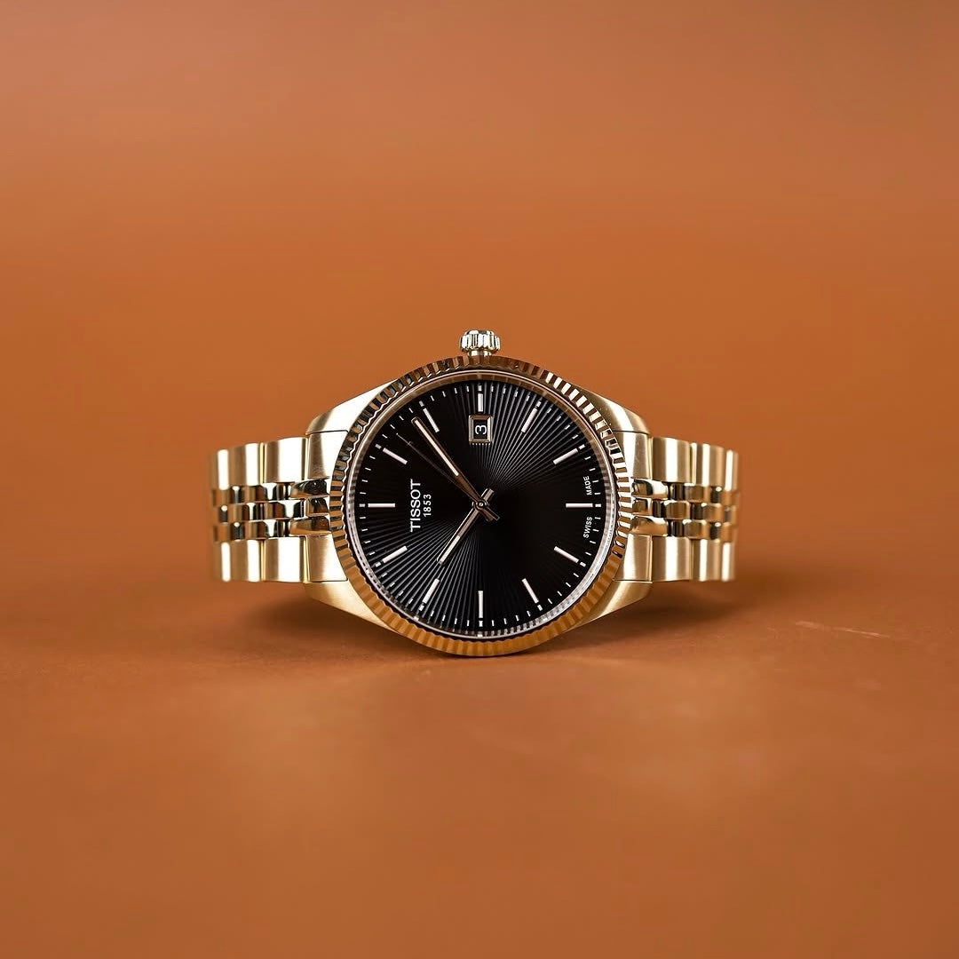 Tissot Ballade Gold PVD 40mm Quartz T1564103305100