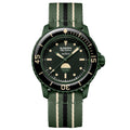 Blancpain X Swatch Bioceramic Scuba Fifty Fathoms 'Green Abyss'