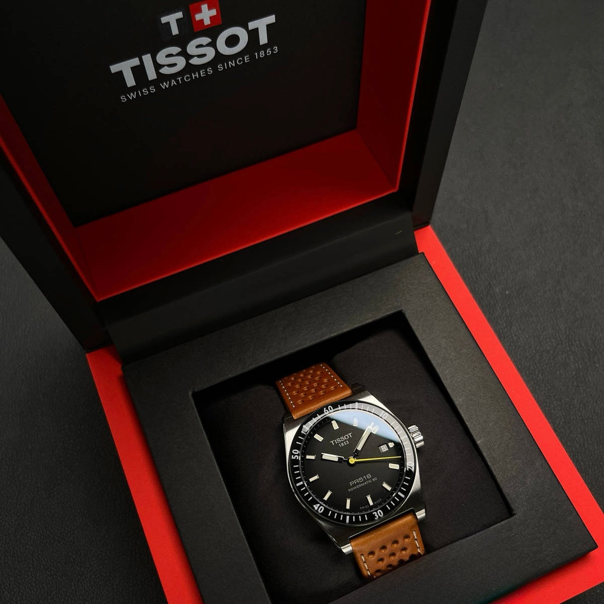 Tissot PR516 Powermatic 80 T149.407.16.051.00 Black Dial