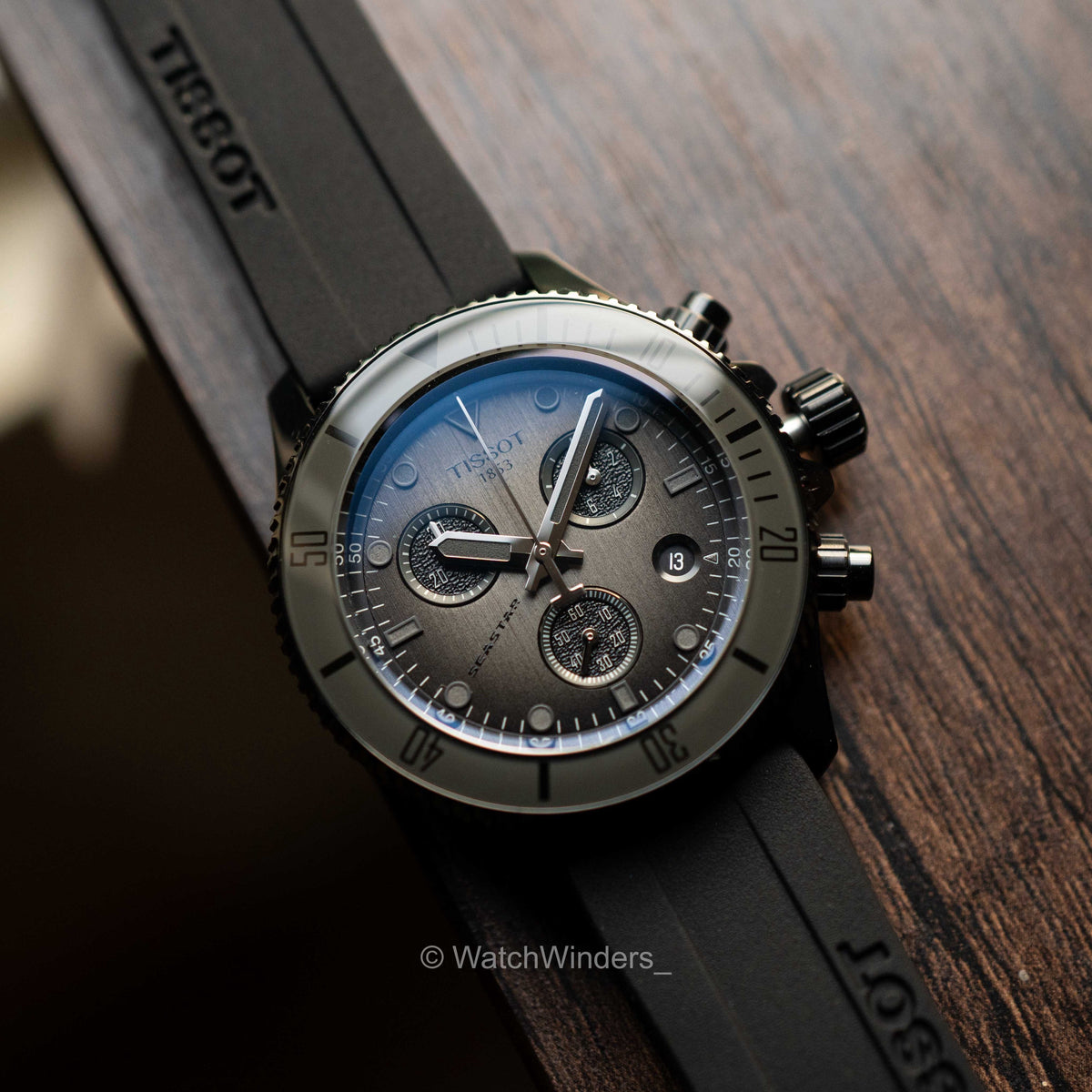 Tissot Seastar 1000 Quartz Chronograph Black PVD T120.217.37.061.00