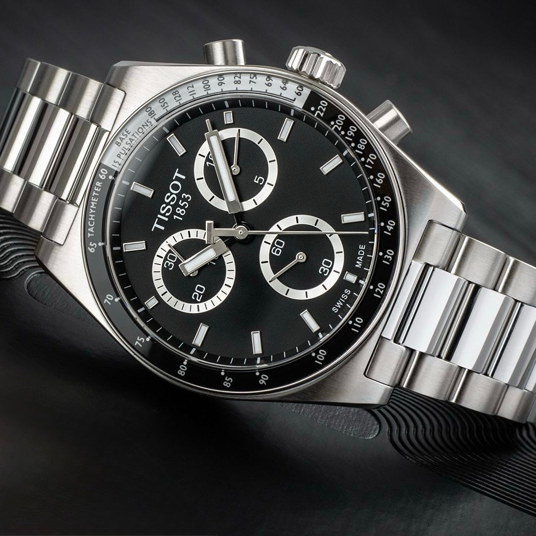 Tissot PR516 Chronograph Black Dial T149.417.11.051.00