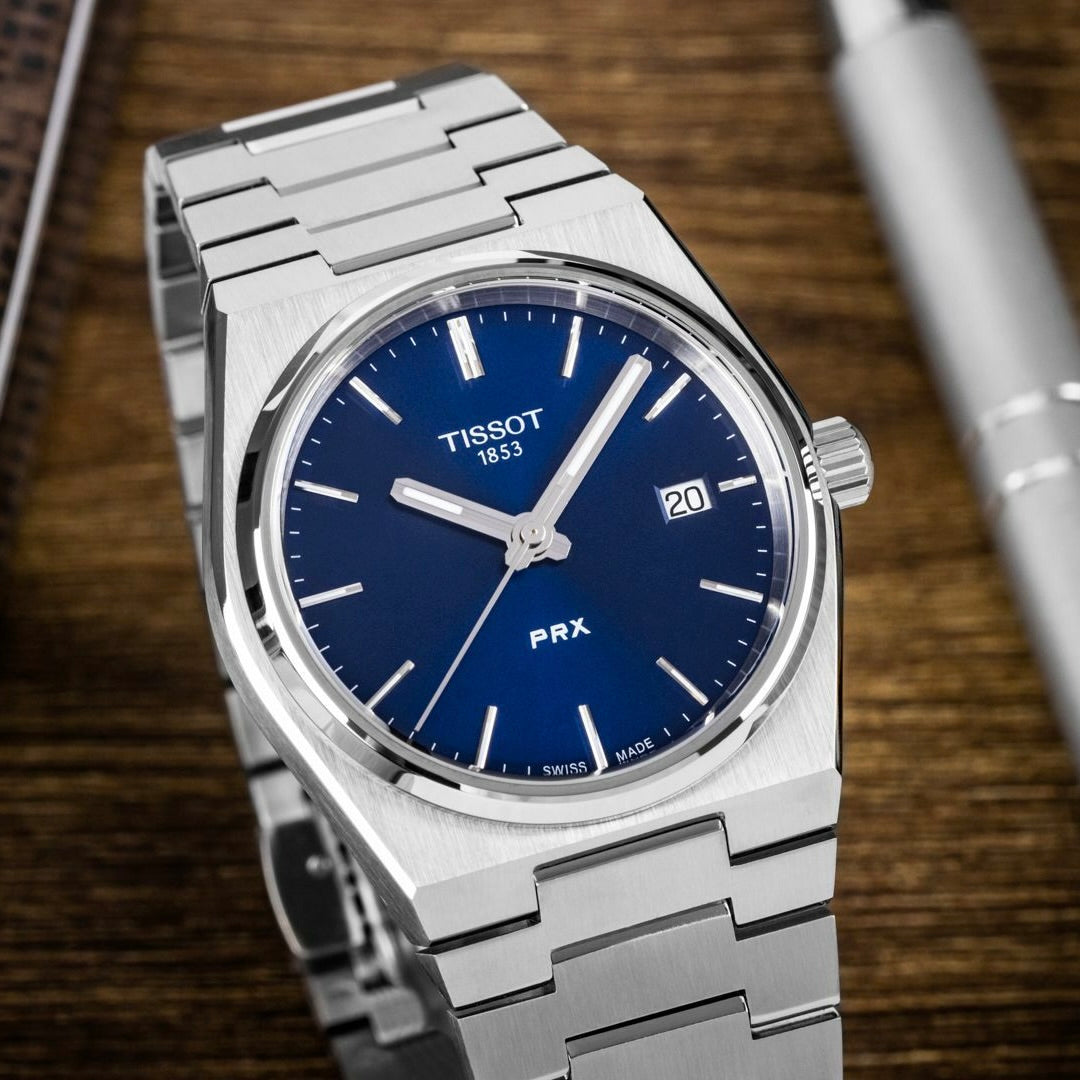 Tissot PRX Quartz 35mm Blue Dial T137.210.11.041.00