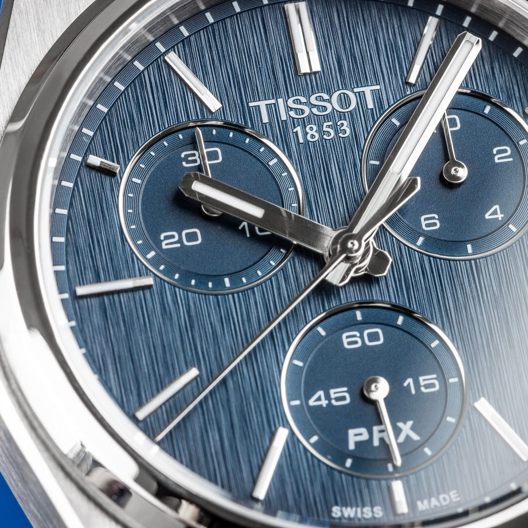 Tissot PRX Chronograph Quartz Blue Dial T137.417.11.041.00
