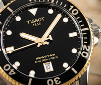 Tissot Seastar 1000 Quartz Black Two Tone Dial T120.410.27.051.00