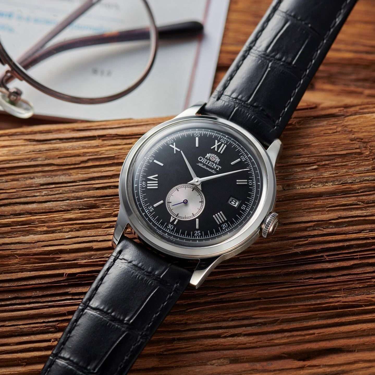 Orient Bambino Small Seconds 38mm Black Dial RA-AP0101B30B